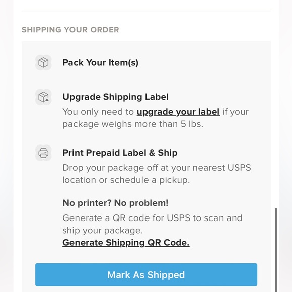 Listing for Extra Shipping Label - Picture 2 of 4